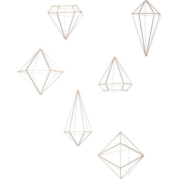 Geometric Sculptures, Decorate Your Wall with Modern Metallic Wire - Picture 7 of 14